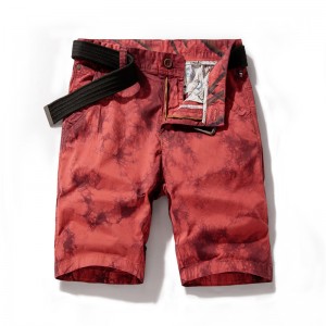 M5152 Mens Tie-dye Cargo short